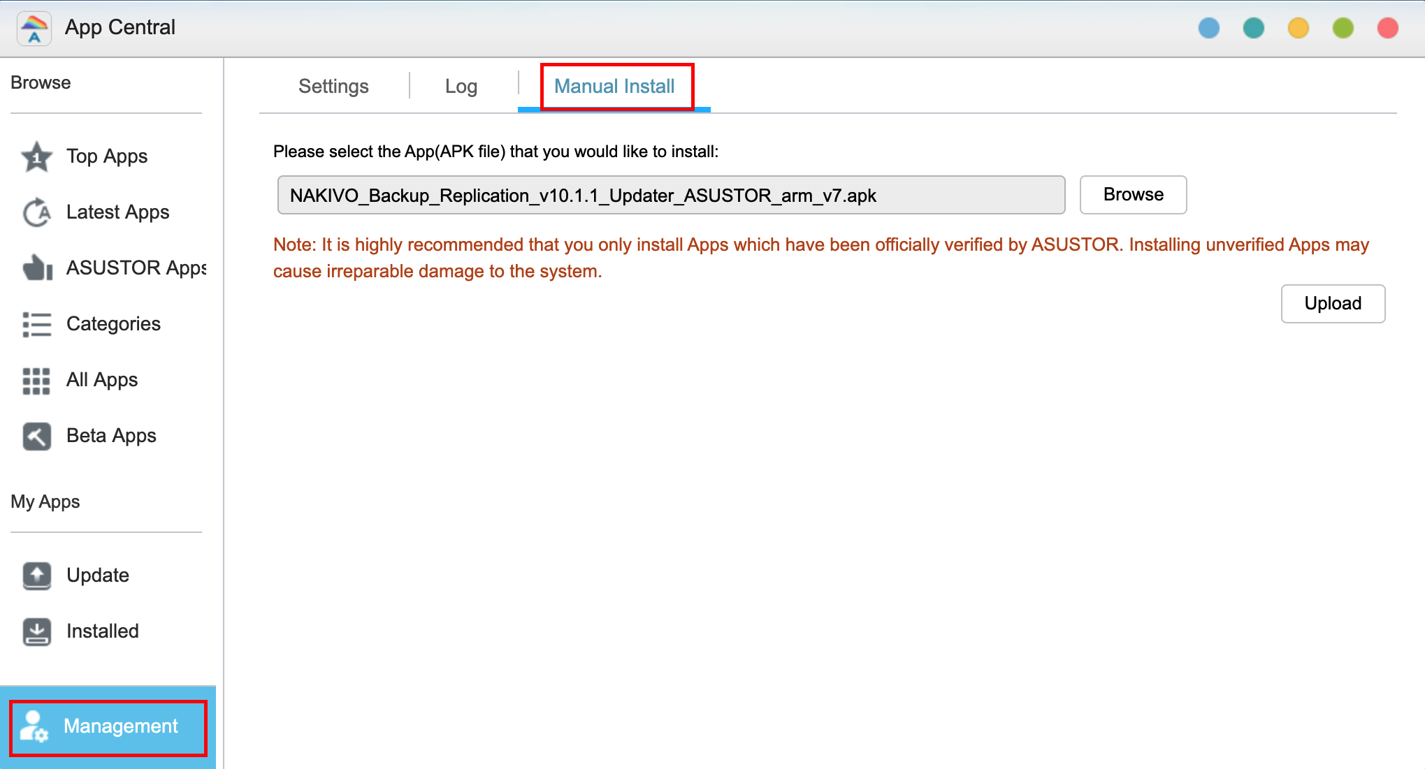 FAQs on Asustor Backup application – IDrive®