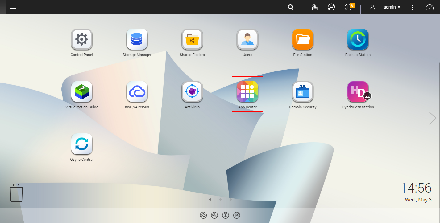 Escritorio QNAP